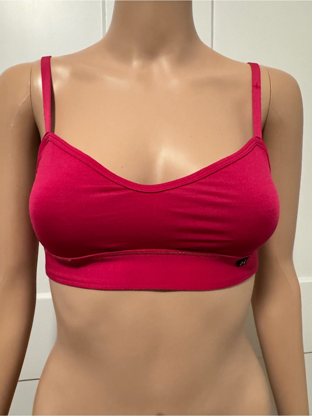 Under Armour UAWireless Comfort Bralette Fuchsia Pink Sportsbra Bra Small S